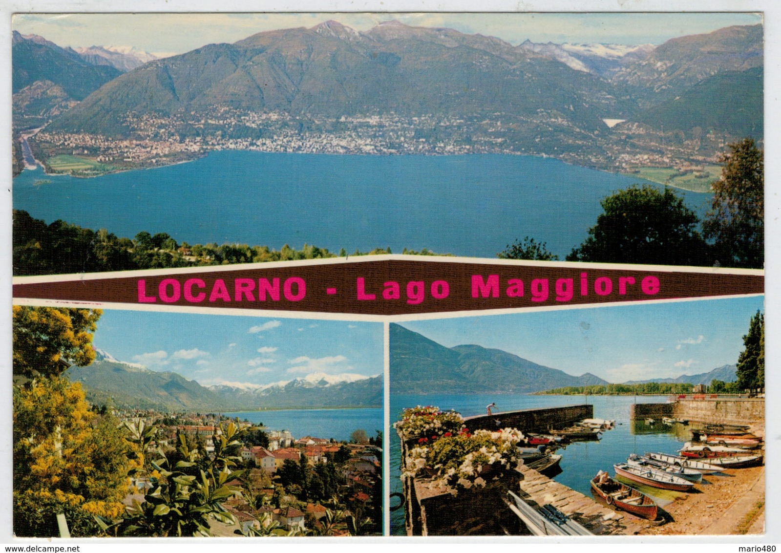 LOCARNO   -   MURALTO       LAGO   MAGGGIORE                 (VIAGGIATA) - Muralto