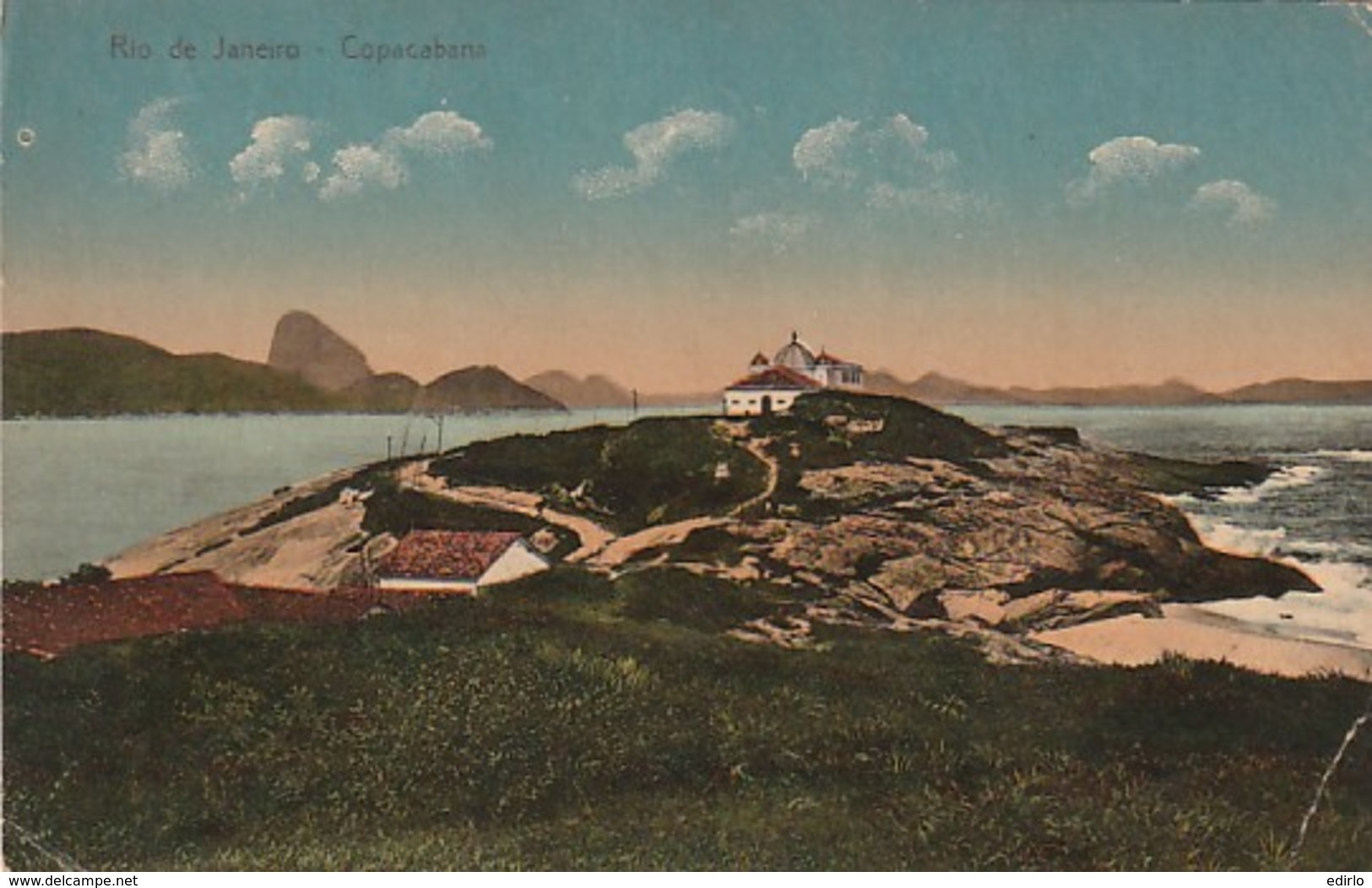 ***   BRESIL *** RIO DE JANEIRO Copacabana - Stamped TB - Rio De Janeiro