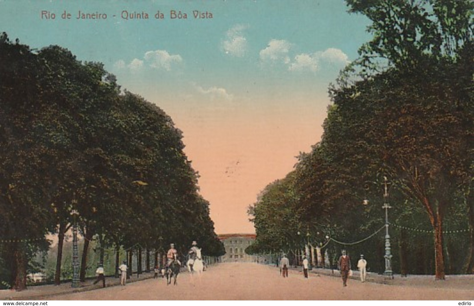 ***   BRESIL *** RIO DE JANEIRO Quinta De Boa Quinta - Stamped TTB 1913 - Rio De Janeiro