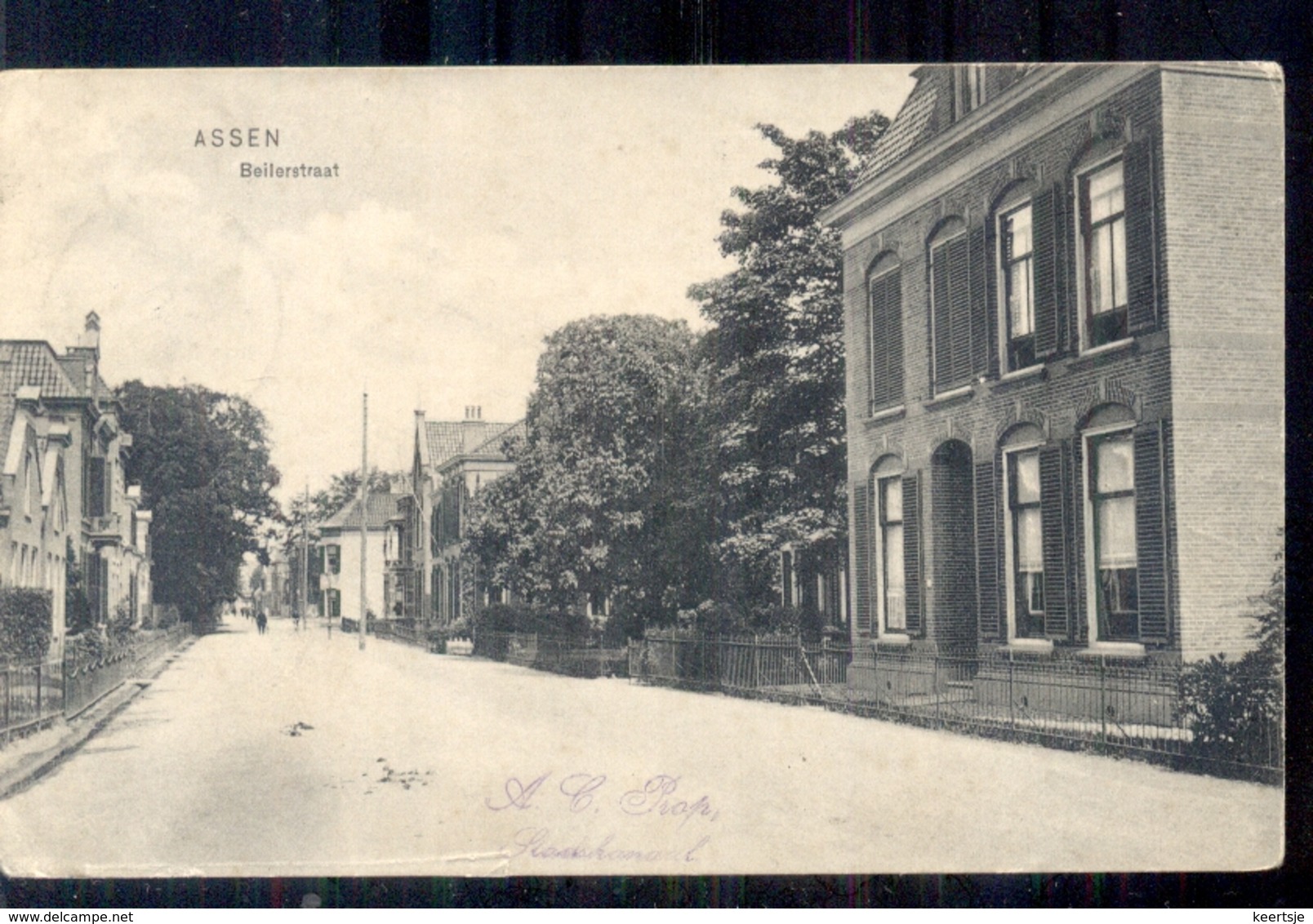 Assen - Beilerstraat - 1907 - Assen