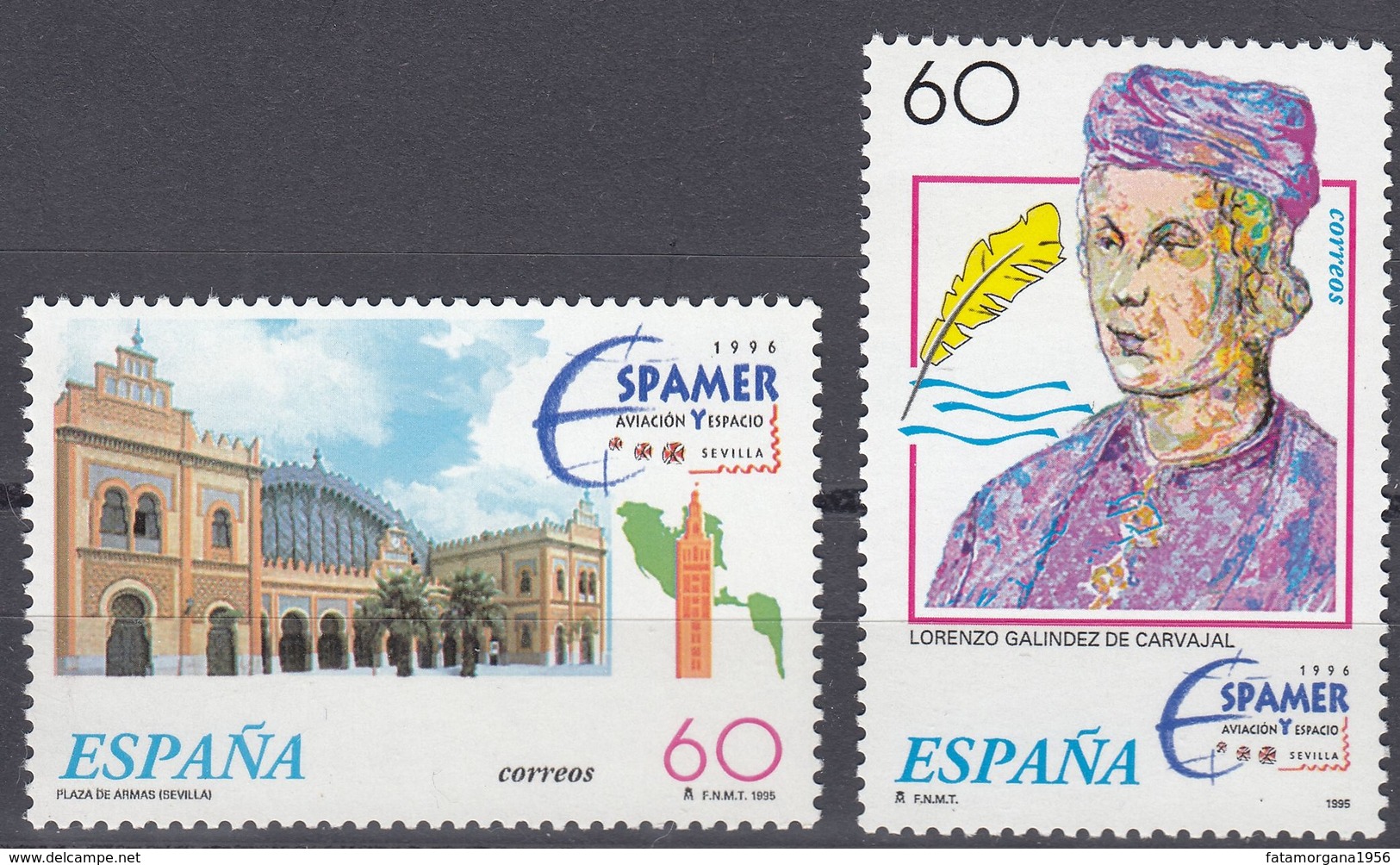 ESPAÑA - SPAGNA - SPAIN - ESPAGNE - 1996 - Serie Completa Di 2 Valori Nuovi MNH: Yvert 2989/2990. - Nuevos