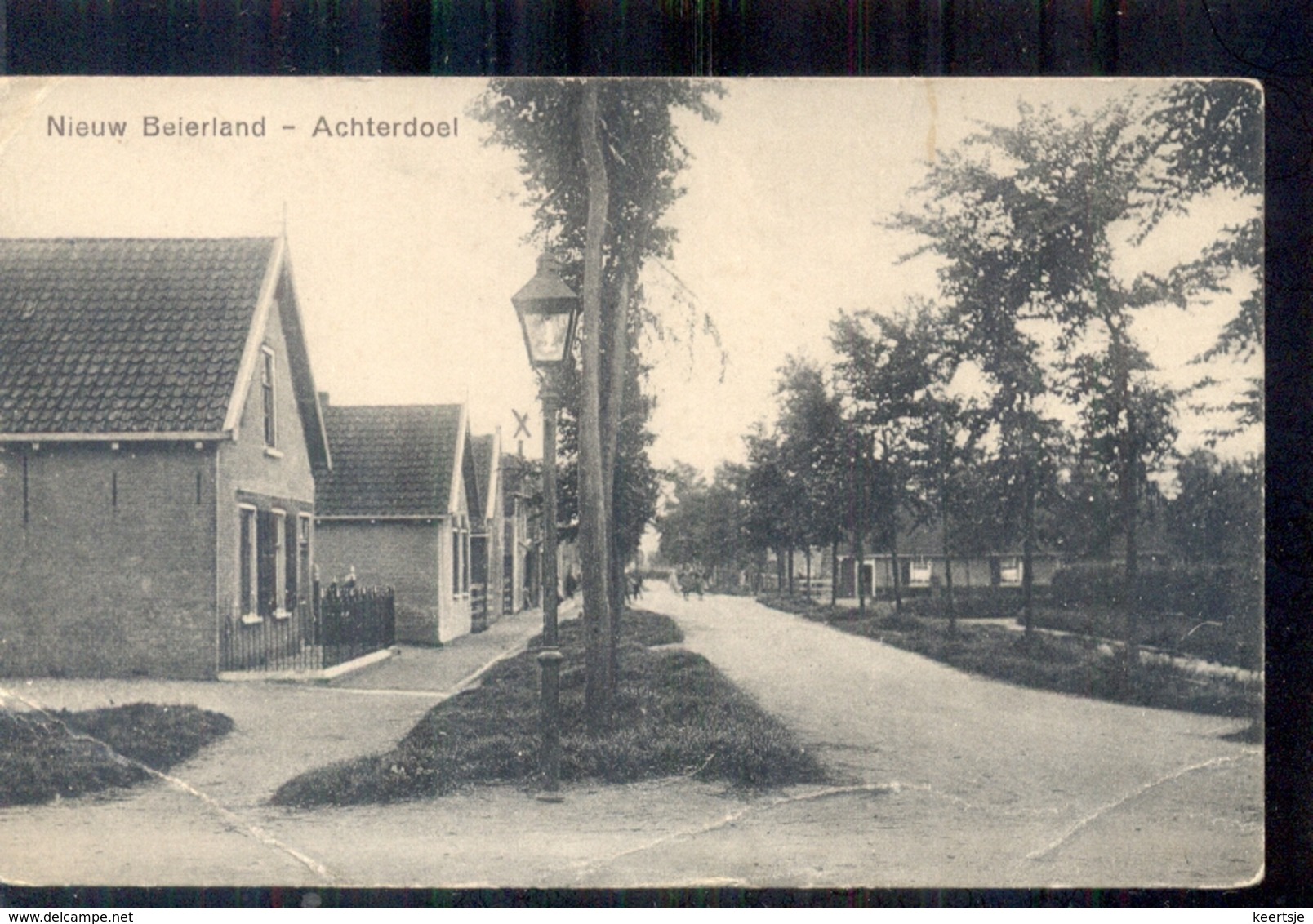 Nieuw Beijerland - Achterdoel - 1914 - Andere & Zonder Classificatie