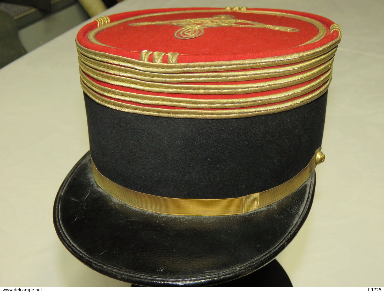 SUPERBE KEPI POLO D'UN COLONEL D'INFANTERIE EPOQUE 1914/1918 !!! - 1914-18