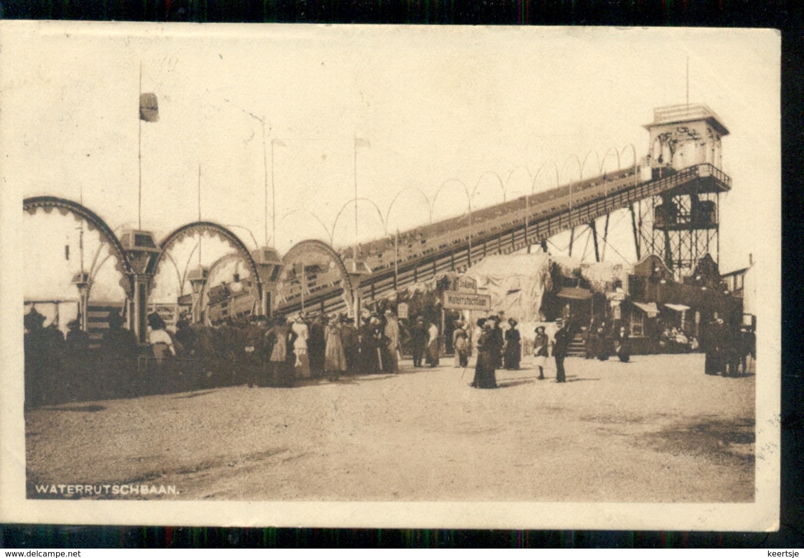 Amsterdam - Waterrutschbaan - 1913 - Amsterdam