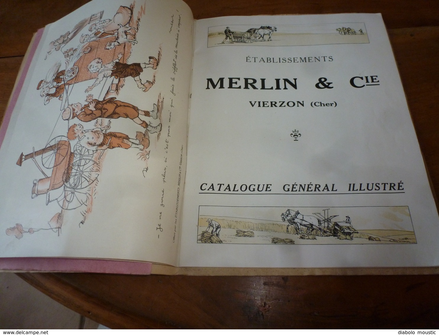 1929 Rare Catalogue Général Illustré Des Etablissements MERLIN & Cie à Vierzon (Cher) - 1900 – 1949