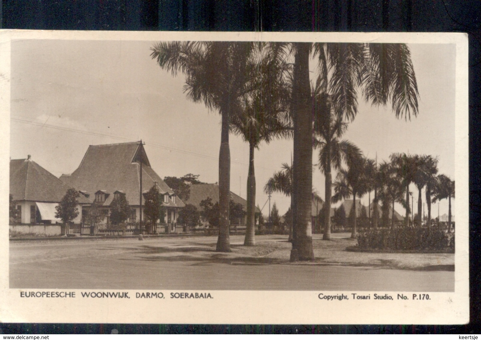 Nederlands Indië - Soerabaia - Woonwijk Darmo - 1936 - Andere & Zonder Classificatie