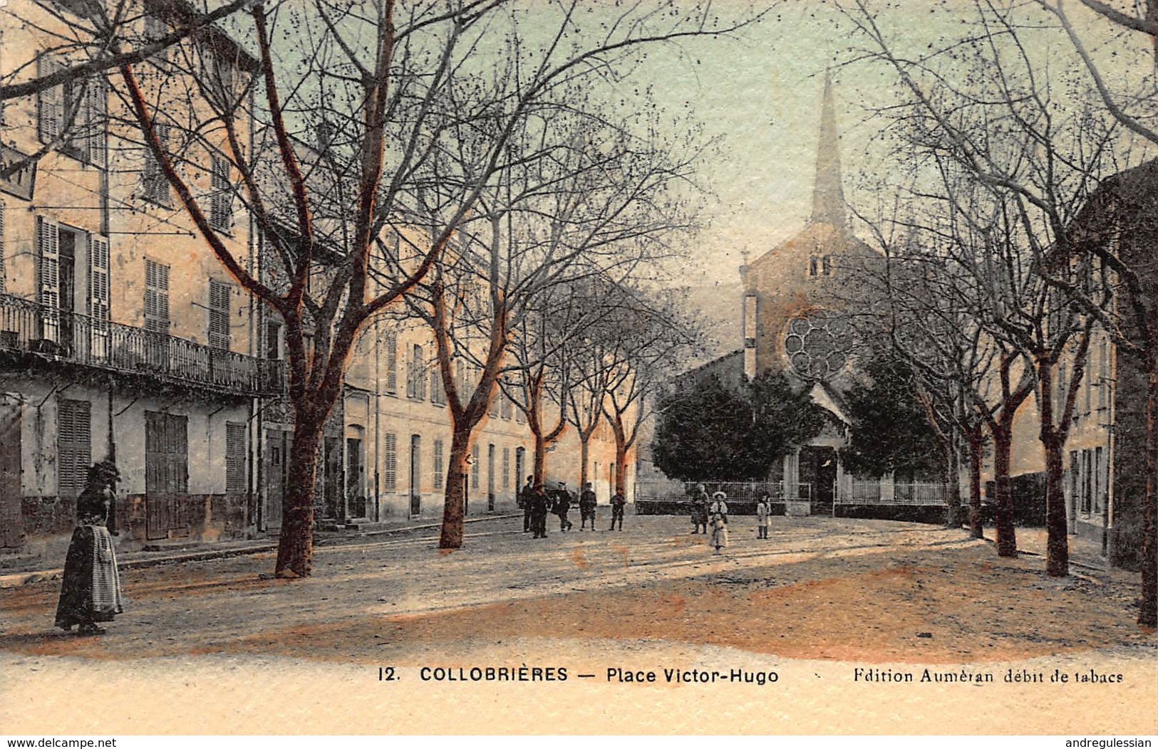 CPA - Collobrières - Place Victor Hugo - Collobrieres