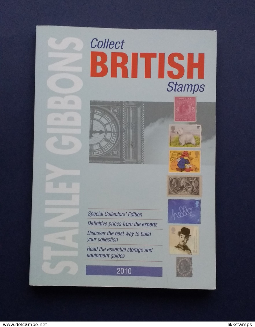 COLLECT BRITISH STAMPS 61st EDITION ( A STANLEY GIBBONS CHECK LIST ) 2010 USED #L0113 (B7) - Großbritannien