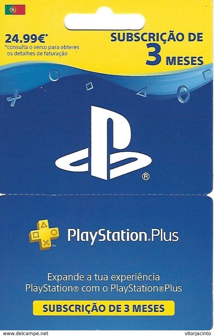 PORTUGAL - PlayStation Plus Gift Card 24.99€ - Gift Cards