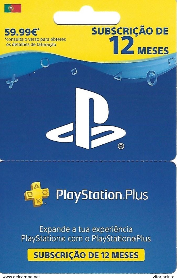 PORTUGAL - PlayStation Plus Gift Card 59.99€ - Tarjetas De Regalo