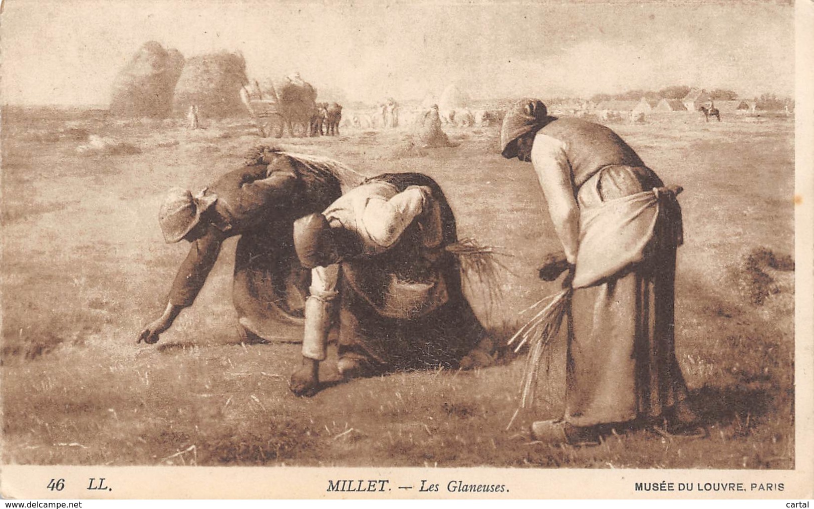 MILLET - Les Glaneuses - Peintures & Tableaux