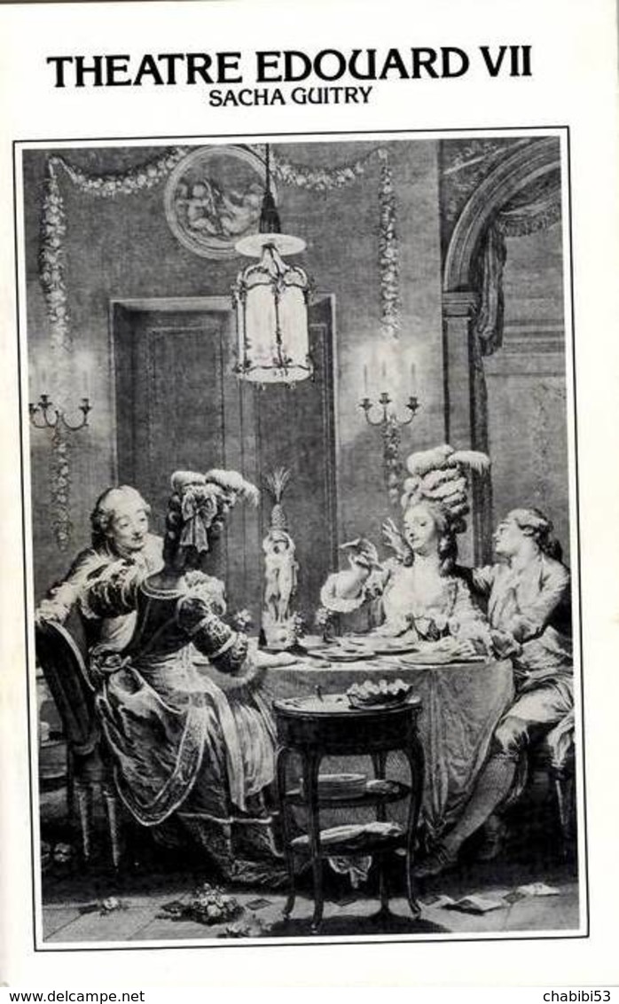 Livret De La Pièce "Les Liasons Dangereuses" De Laclos Avec Bernard GIRAUDEAU, Caroline CELLIER Théâtre EDOUARD VII 1988 - Autores Franceses