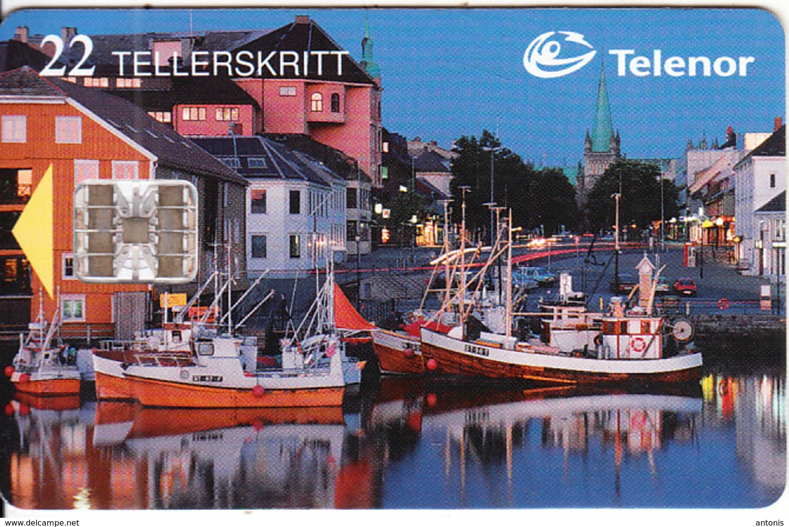 NORWAY - Nidelven(091), CN : C73003359, Tirage 9984, 03/97, Used - Norvège