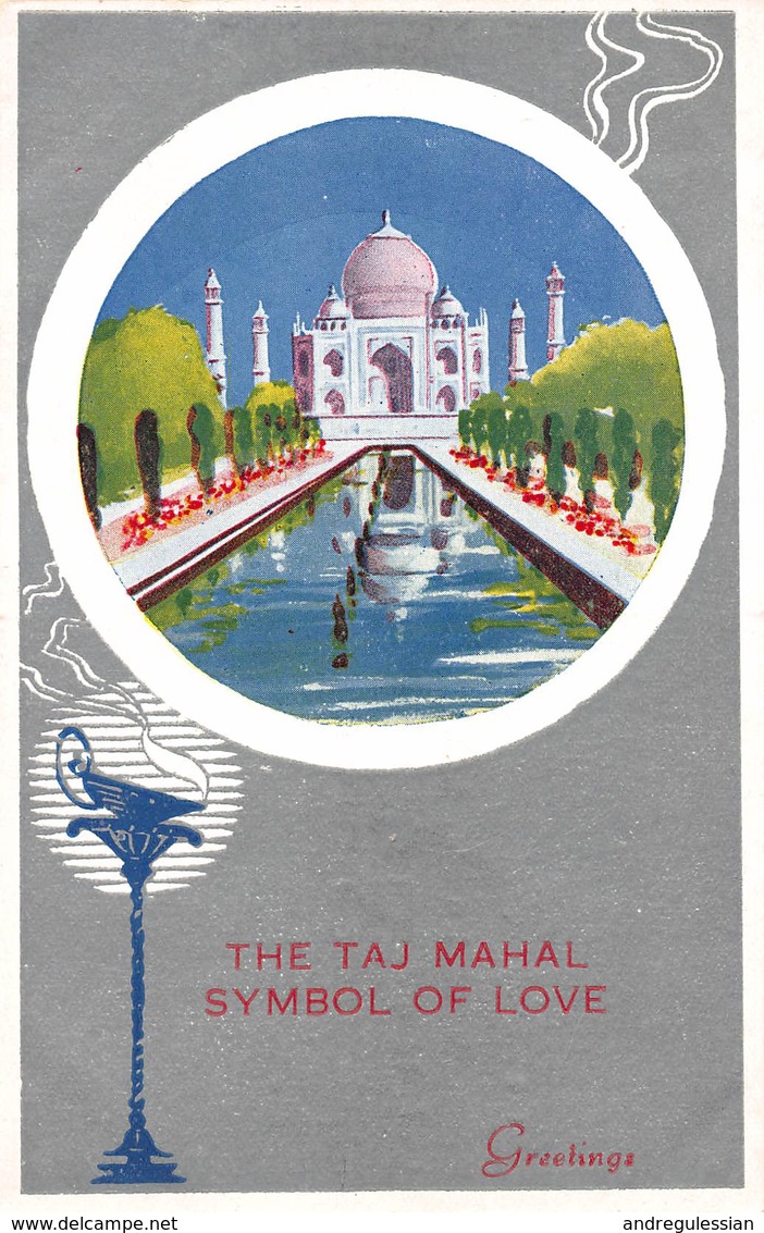 CPA - The Taj Mahal Symbol Of Love - India