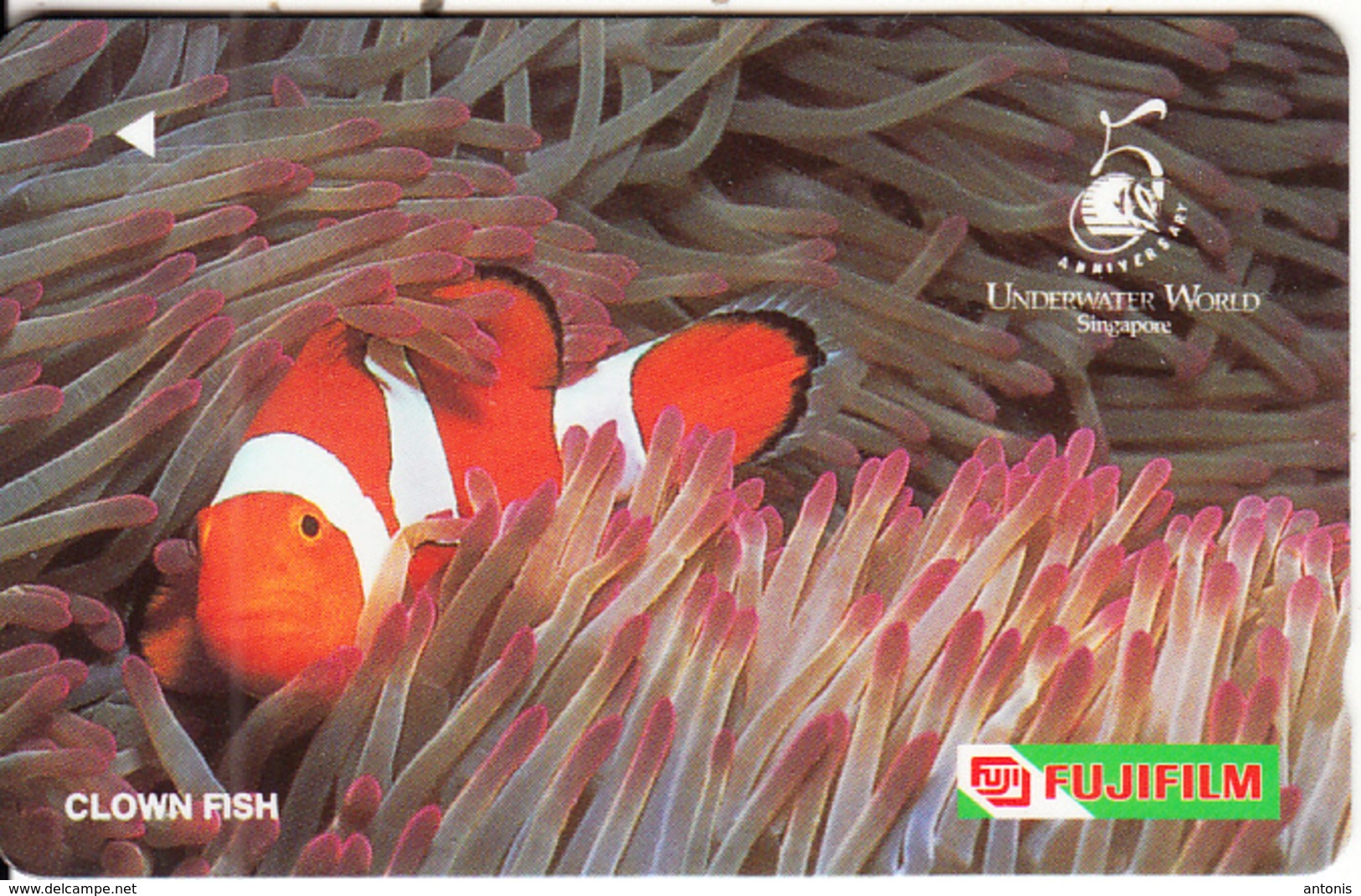 SINGAPORE(GPT) - Fujifilm/Clown Fish, CN : 3SF96C(normal 0), Used - Singapour