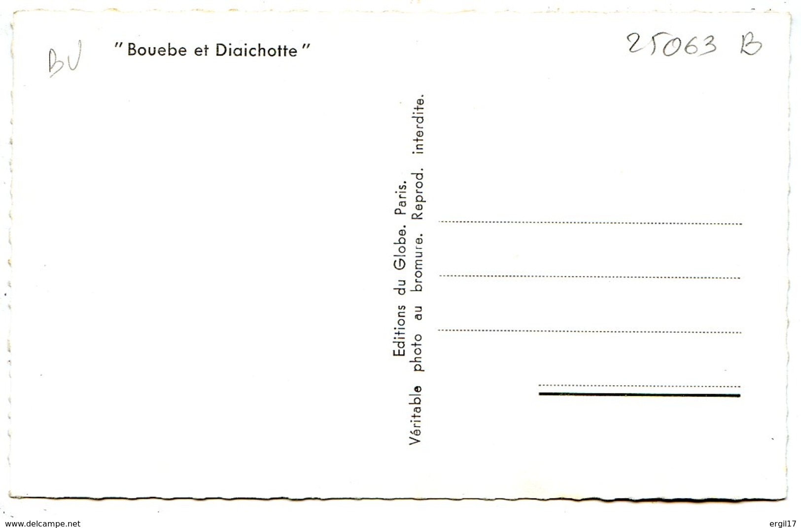 25200 MONTBÉLIARD - Folklore Bouebe Et Diachottes - Lot De 3 CPSM 9x14 - Voir Détails Dans La Description - Montbéliard