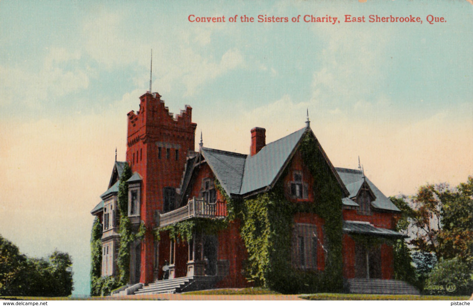 Sherbrooke Québec - Couvent Des Filles De La Charité - Valentine & Sons - 2 Scans - Sherbrooke