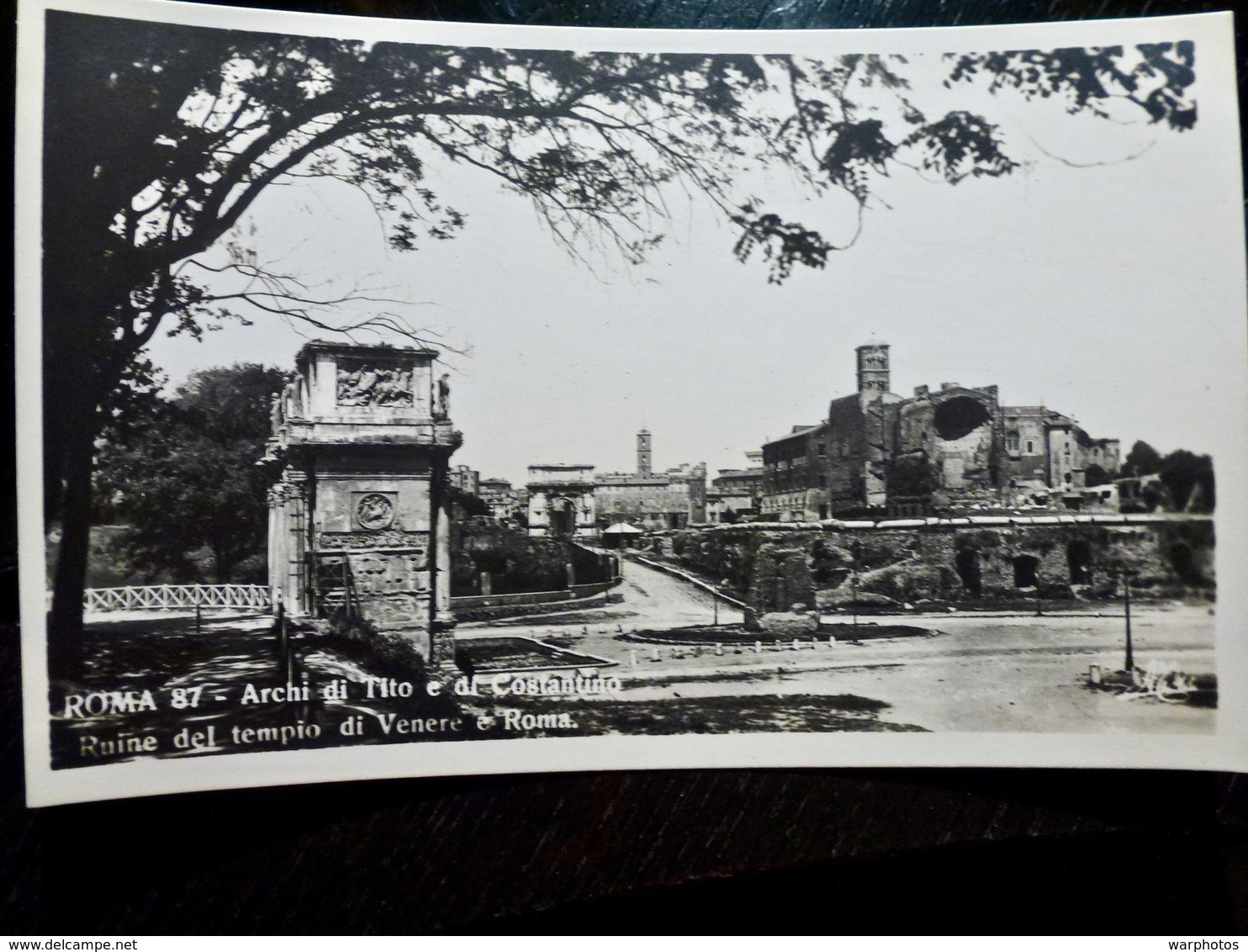 CARTE POSTALE _ CPA VINTAGE : ITALIE _ ROME _ Tempio Di Venere       // CPA.L.ITALIE177.13 - Autres Monuments, édifices