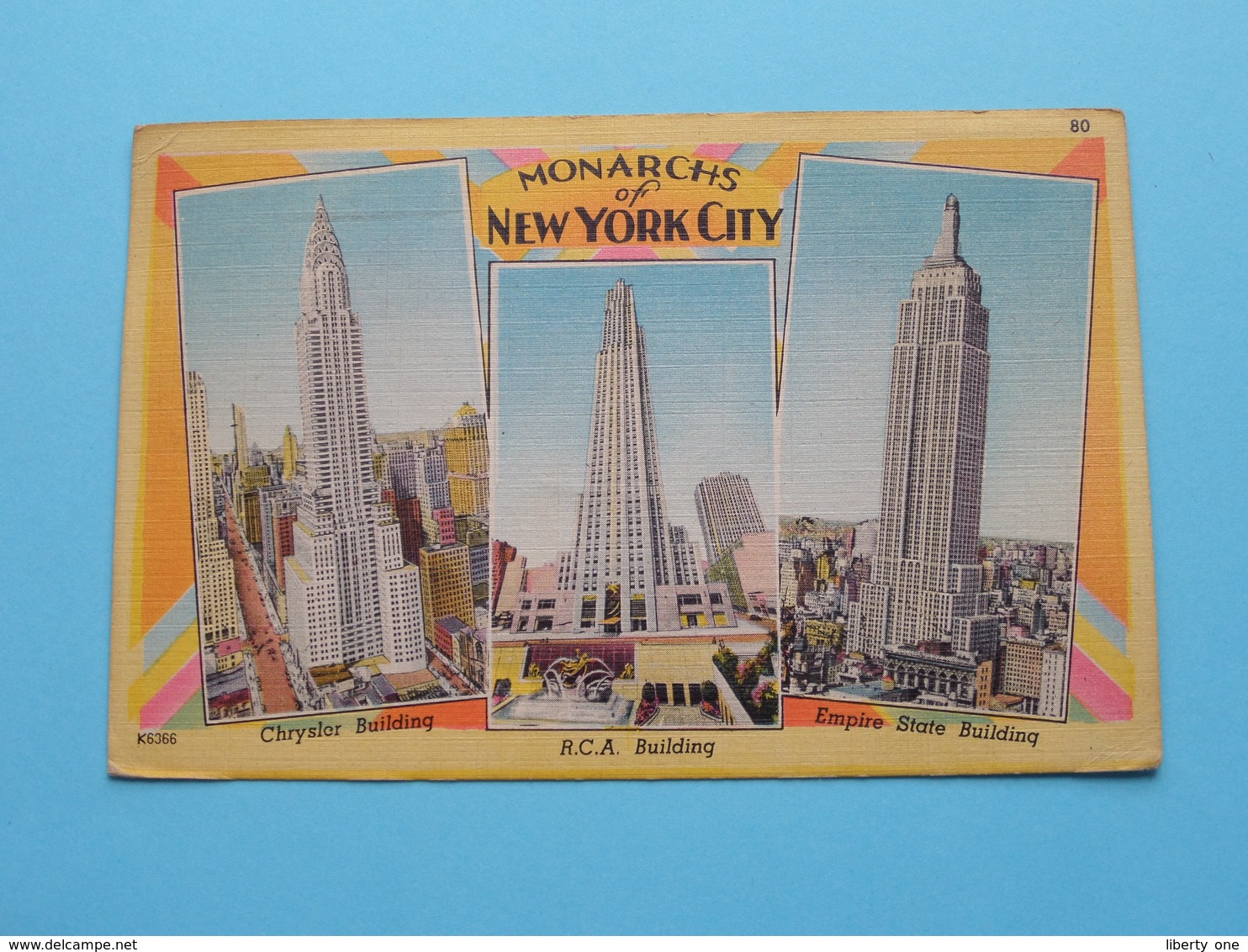 MONARCHS Of New York City ( 80 - K6366 ) Anno 1948 ( See / Voir Photo ) ! - Panoramic Views