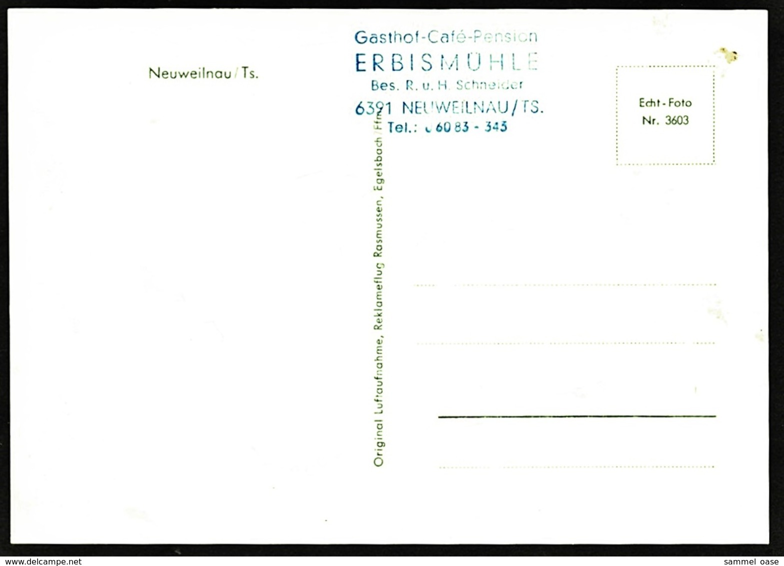 Neuweilnau / Weilrod / Taunus  -  Ansichtskarte  Ca.1970    (10533) - Usingen