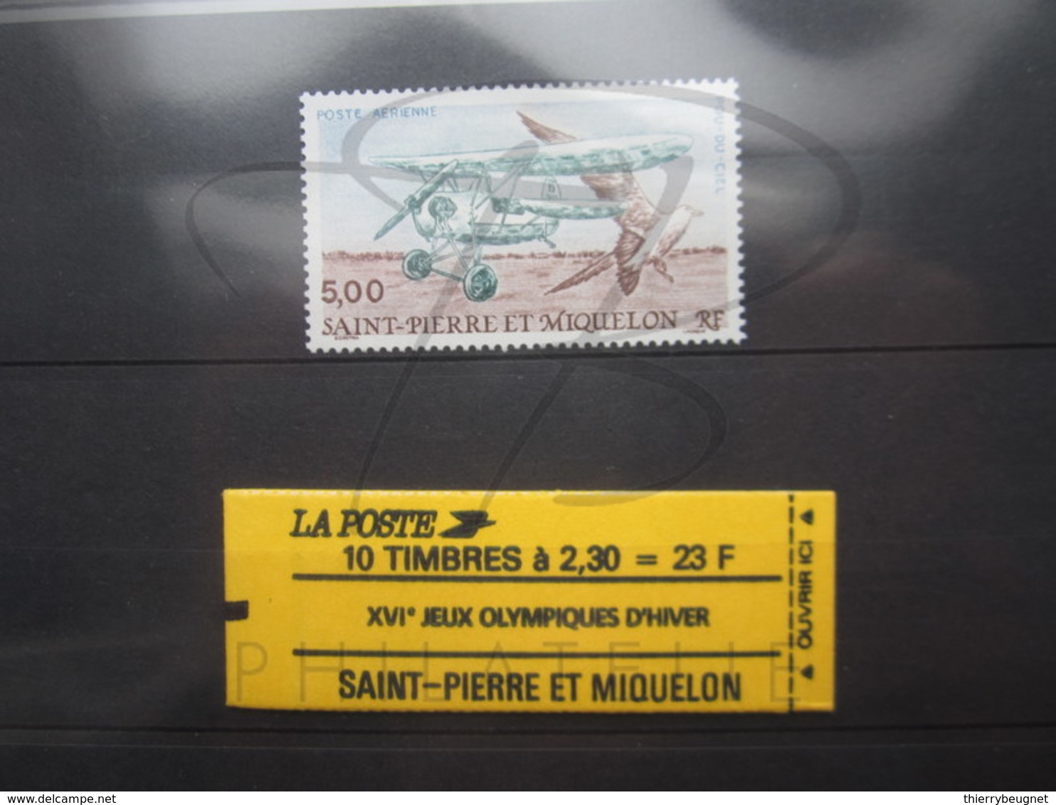 VEND BEAUX TIMBRES DE S.P.M. , ANNEE 1990 + P.A. + CARNET , XX !!! - Années Complètes