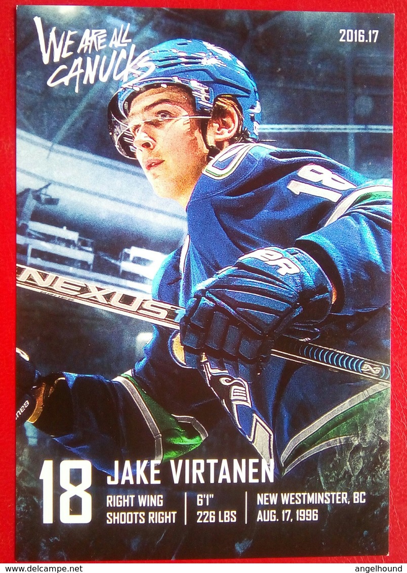 Vancouver  Jake Virtanen - 2000-Now