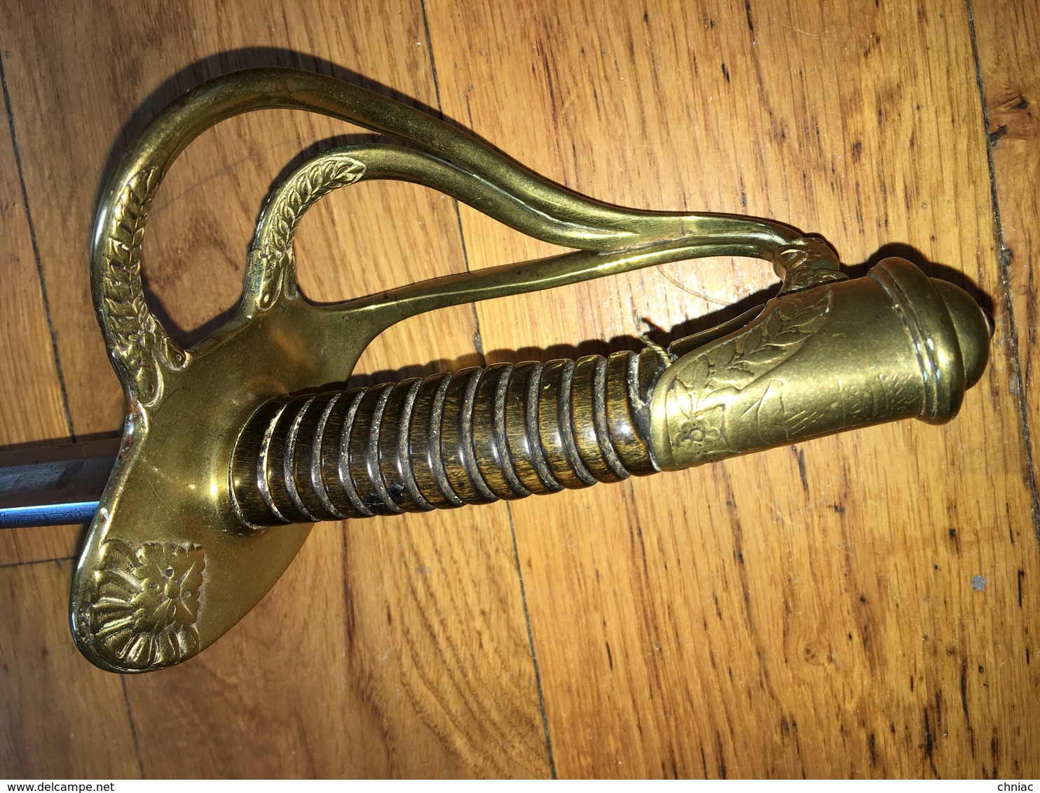 SABRE DE CAVALERIE LEGERE FRANÇAIS D’OFFICIER MODELE 1822 DE SOLINGEN EN BON ETAT GENERAL