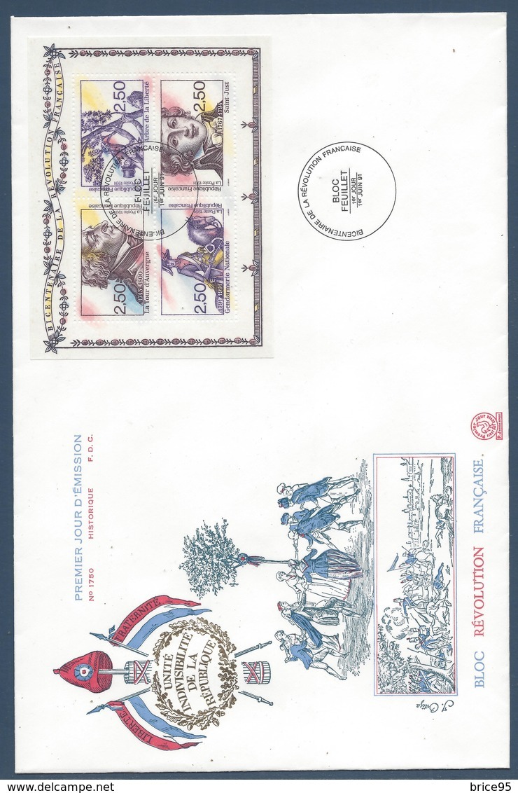 France FDC - Premier Jour - YT N° 2700 à 2703 - Grand Format - 1991 - 1990-1999