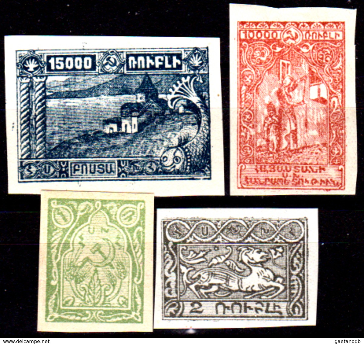 Armenia-013 - Valori Del 1921-22 (++/+) MNH/LH - Senza Difetti Occulti. - Armenia