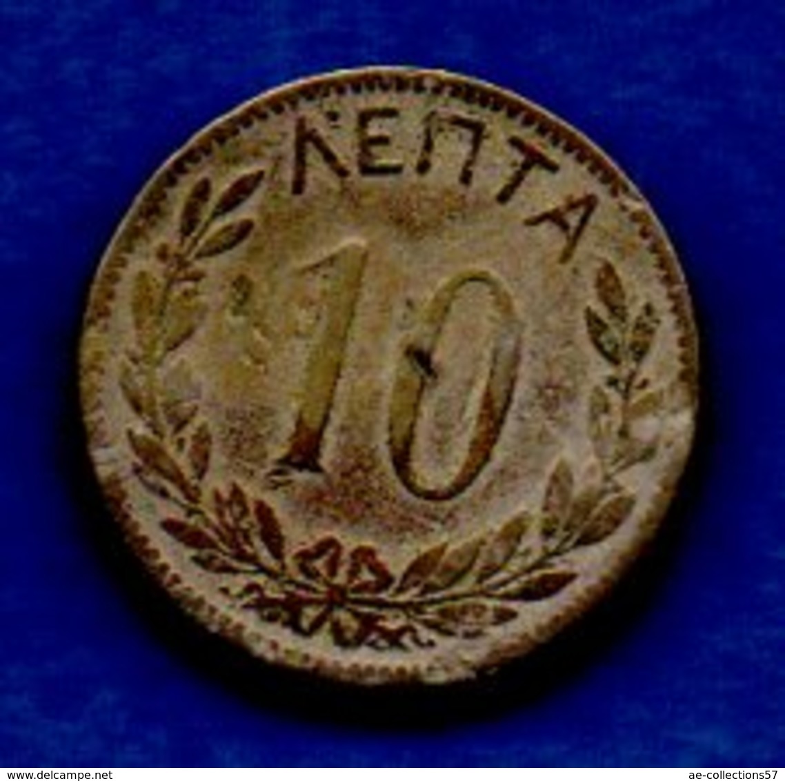 Grece -- 10 Lepta 1894    - Km # 59   - état  TB - Grecia