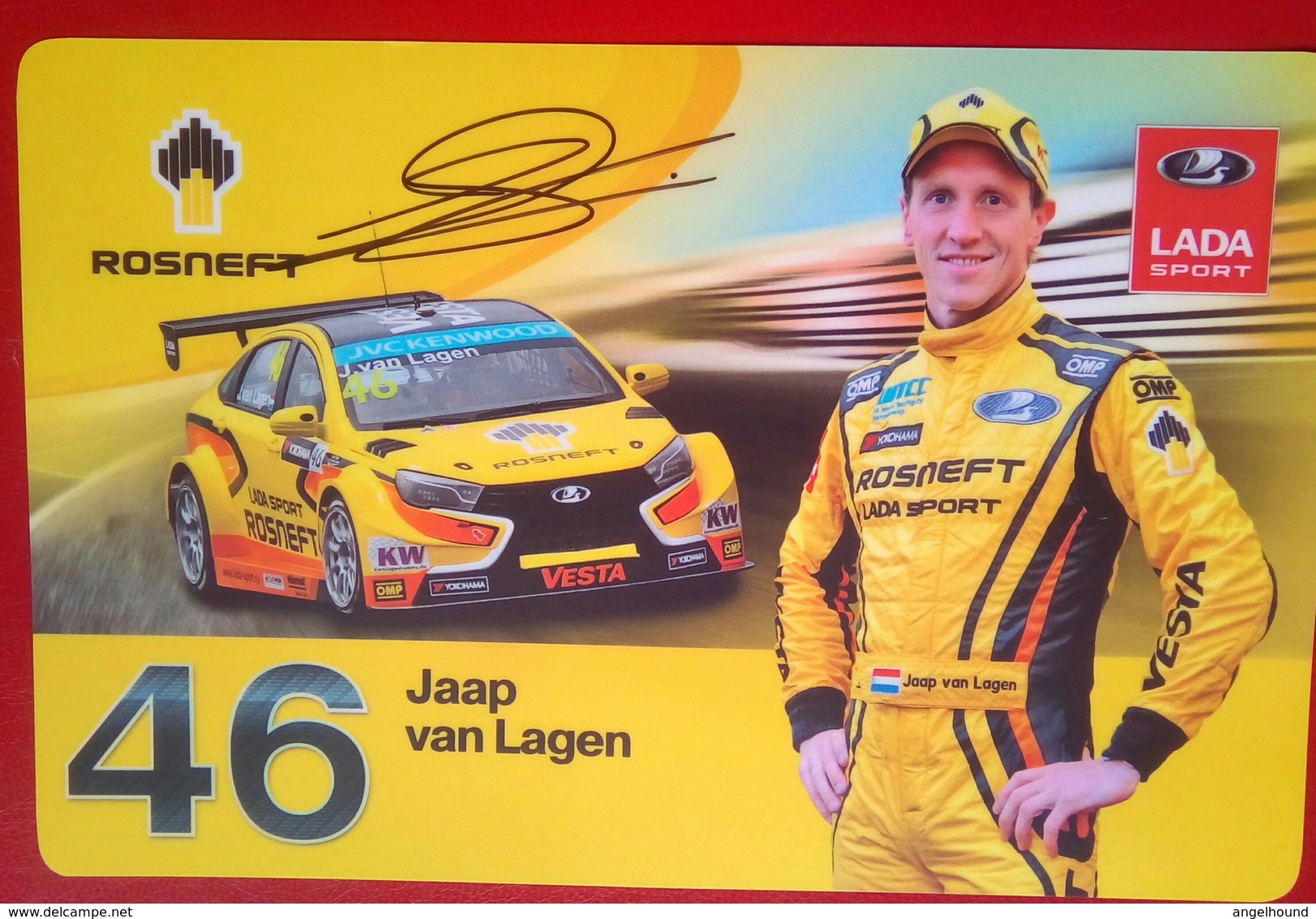 Jaap Van Lagen   Signed - Autógrafos
