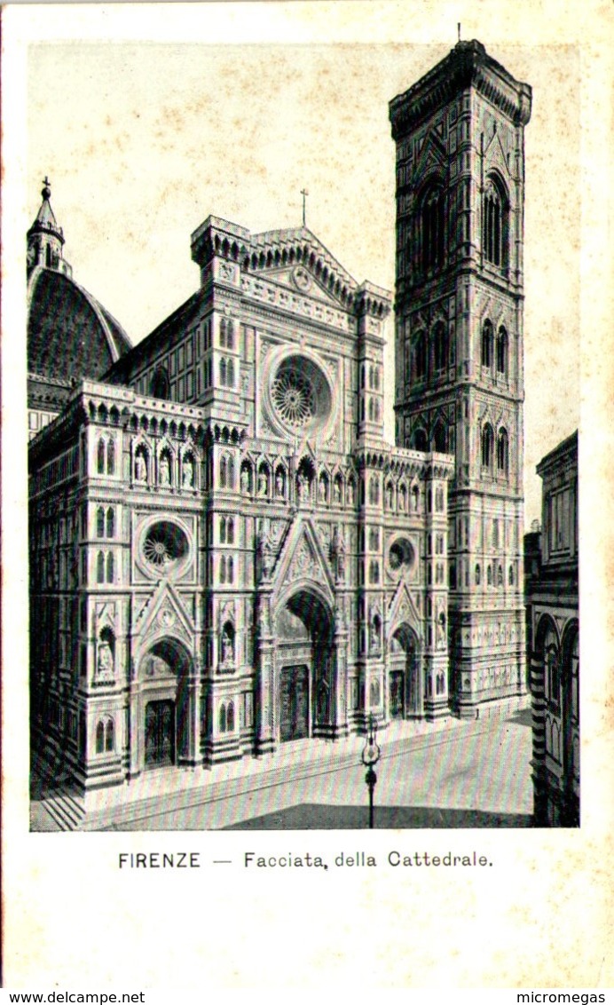 FIRENZE - Facciata Della Cattedrale - Firenze (Florence)