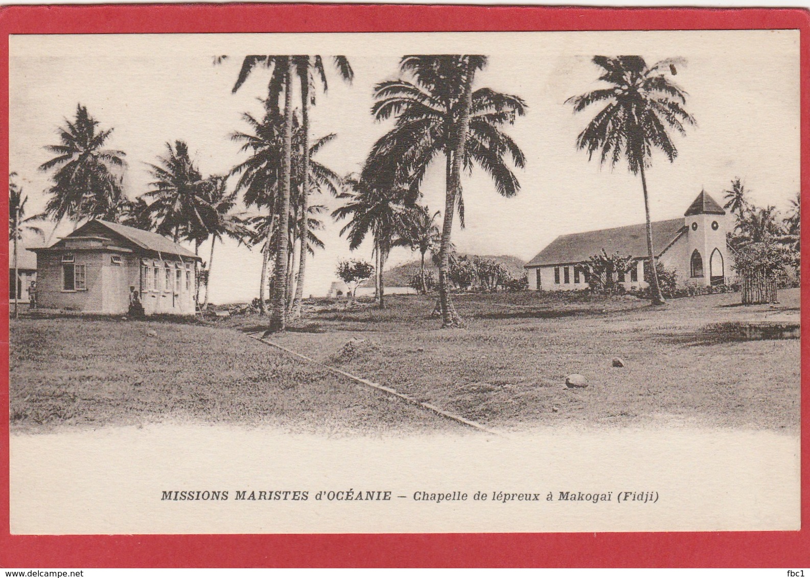 CPA: Fidji - Missions Maristes D'Océanie - Chapelle Des Lépreux à Makogai - Fidji