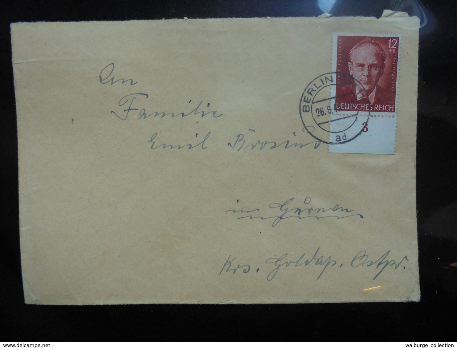 3eme REICH 1943 - Briefe U. Dokumente