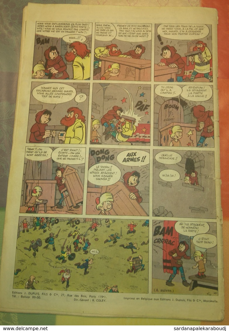 Spirou N° 940 Du 19 Avril 1956 : Spirou, Loup Blanc, La Patrouille Des Castors, Saab 93, Buck Danny, Lucky Luke... - Spirou Magazine