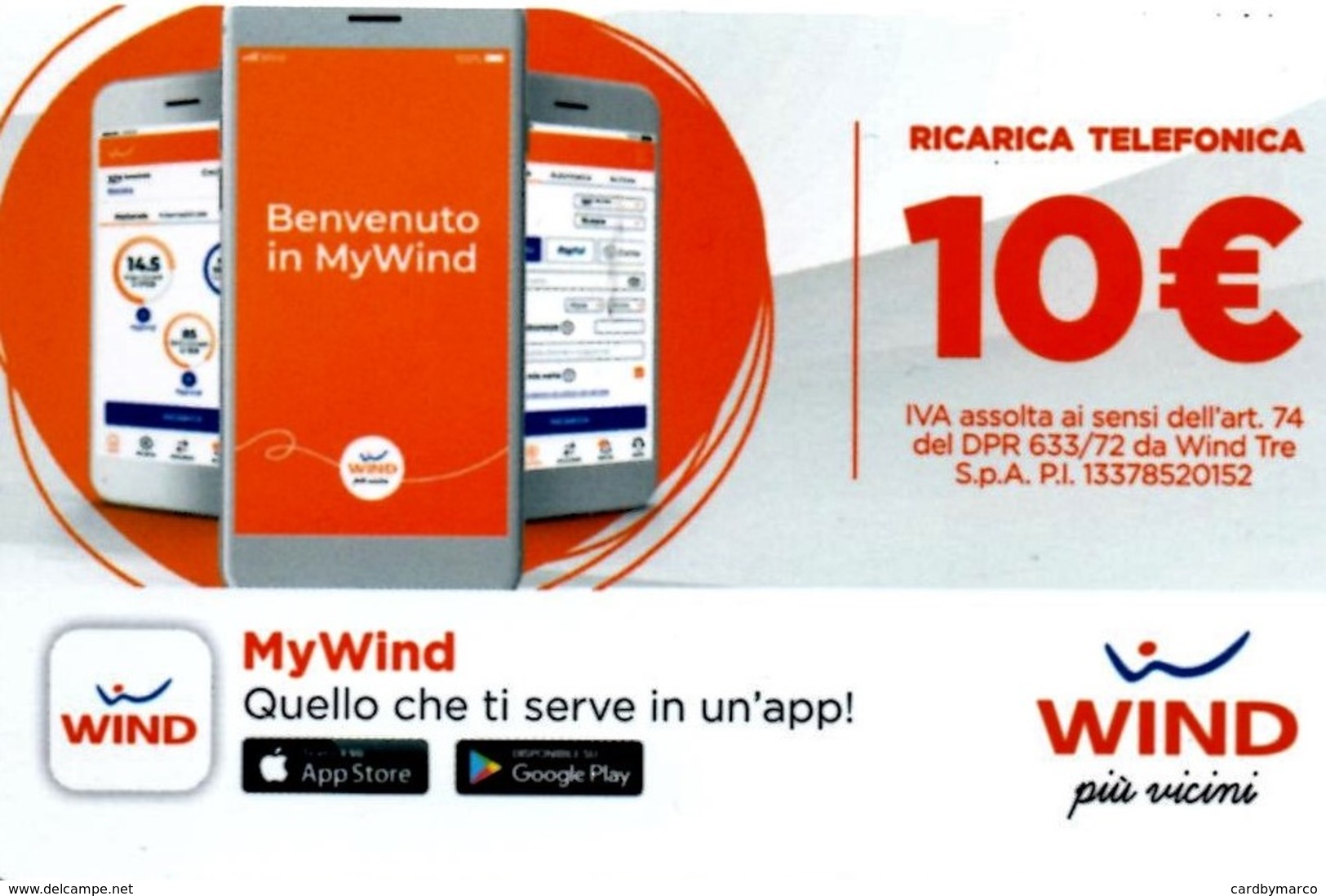 *ITALIA - WIND - NOVITA'* - Ricarica Usata (sc. 30/06/2022) - Schede GSM, Prepagate & Ricariche