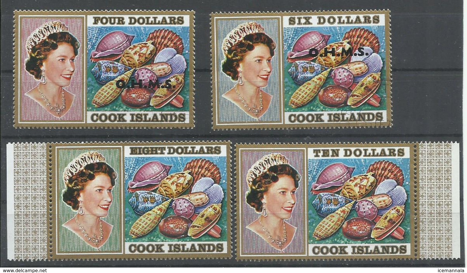 COOK YVERT  414/17  MNH  ** - Islas Cook