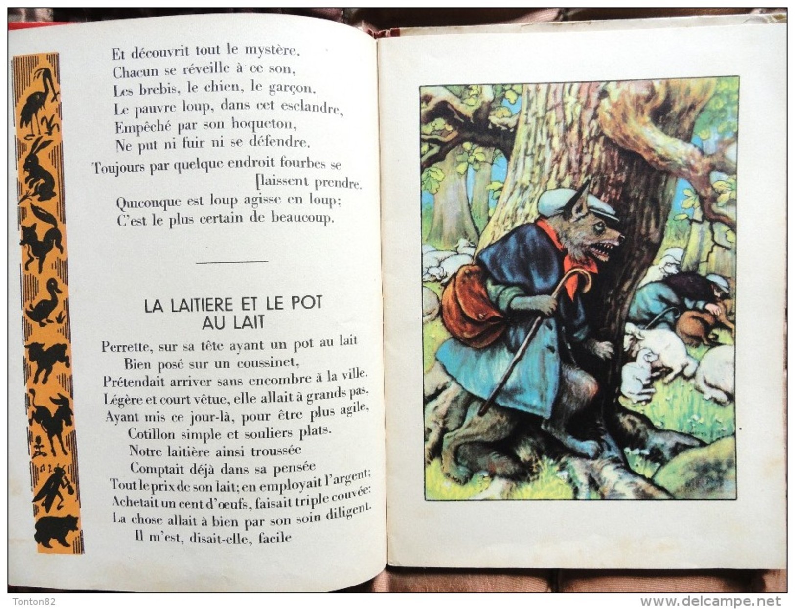 Fables de La Fontaine - Éditions Bias-Paris - ( 1950 ) .