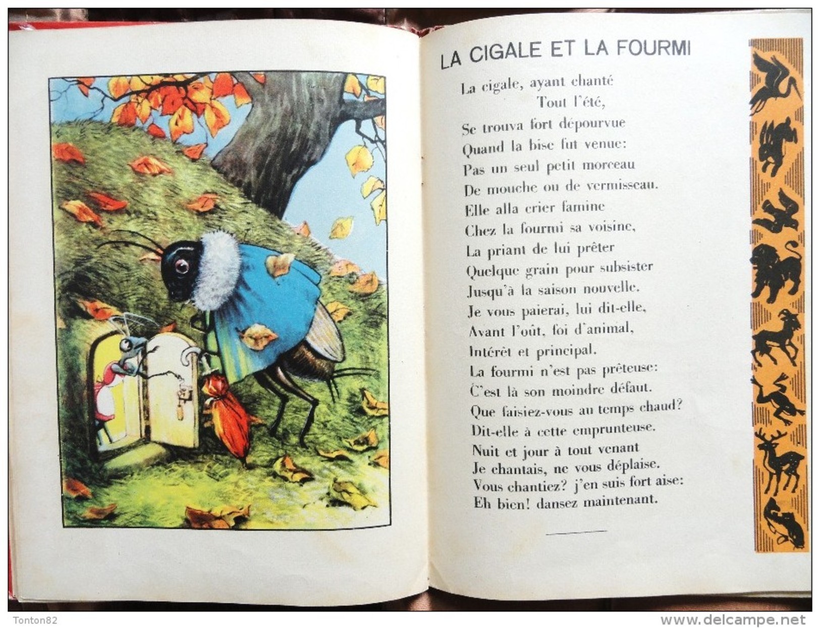 Fables de La Fontaine - Éditions Bias-Paris - ( 1950 ) .