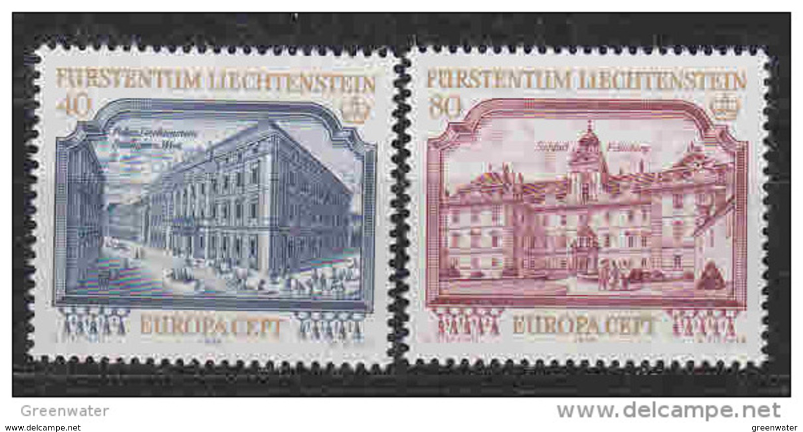 Europa Cept 1978 Liechtenstein 2v ** Mnh (42817H) - 1978