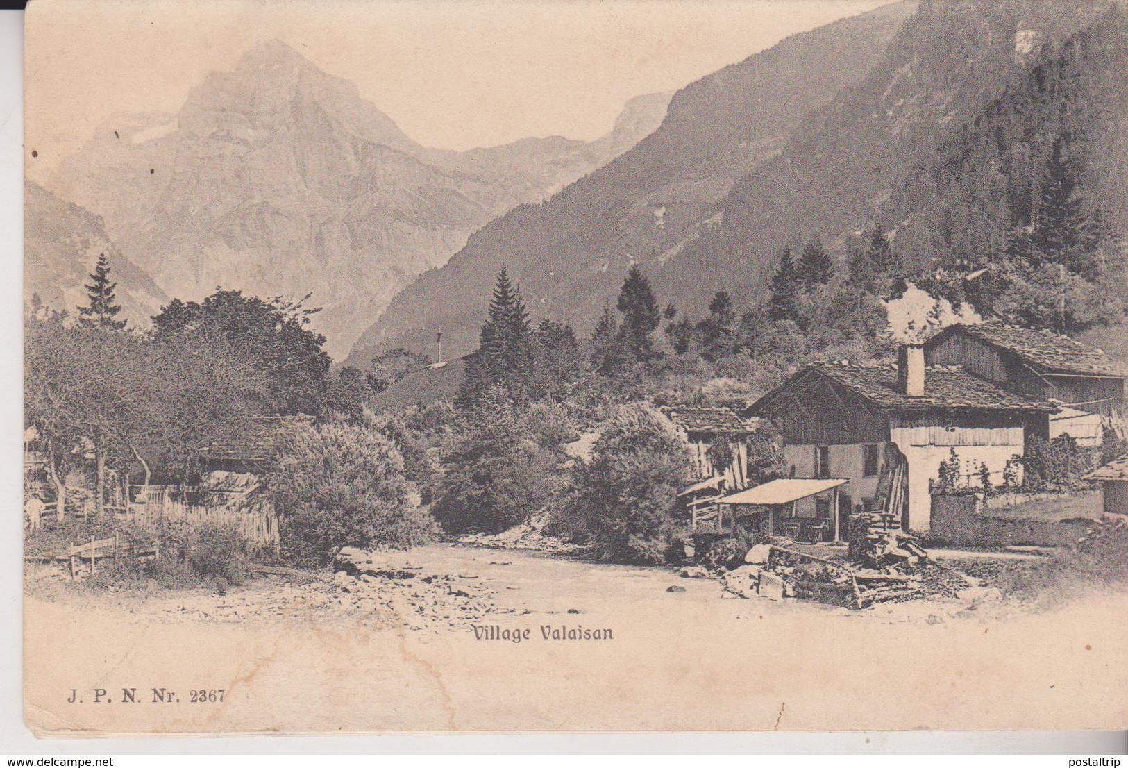 VILLAGE VALAISAN Suiza Switzerland Suisse Schweiz - Otros & Sin Clasificación