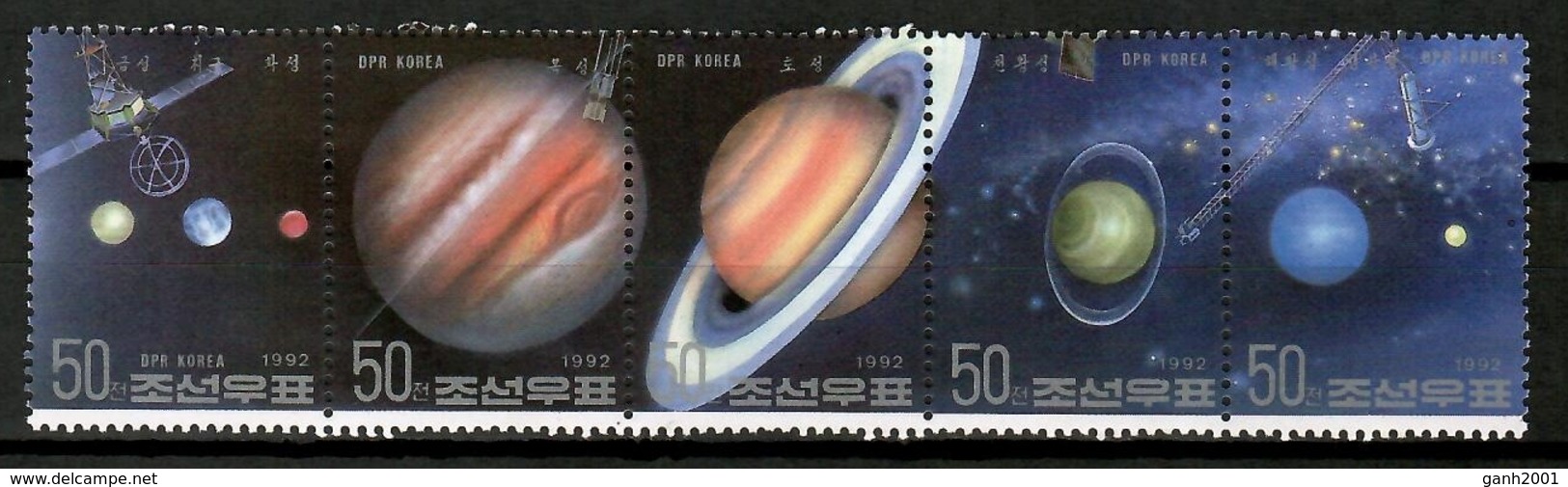 Korea 1992 Corea / Planets Astronomy MNH Astronomia Planetas Planeten Astronomie / Cu13020  34 - Astrología