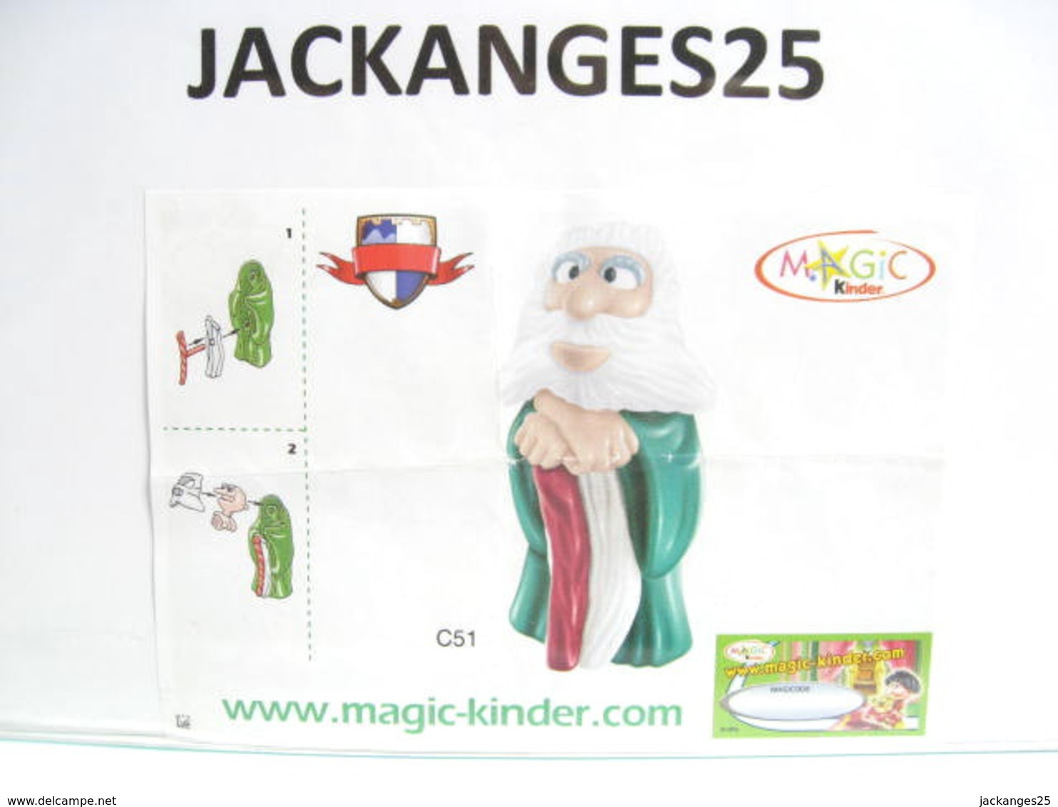 KINDER DRUIDE  MPG C 51   2004  + BPZ EU - Steckfiguren