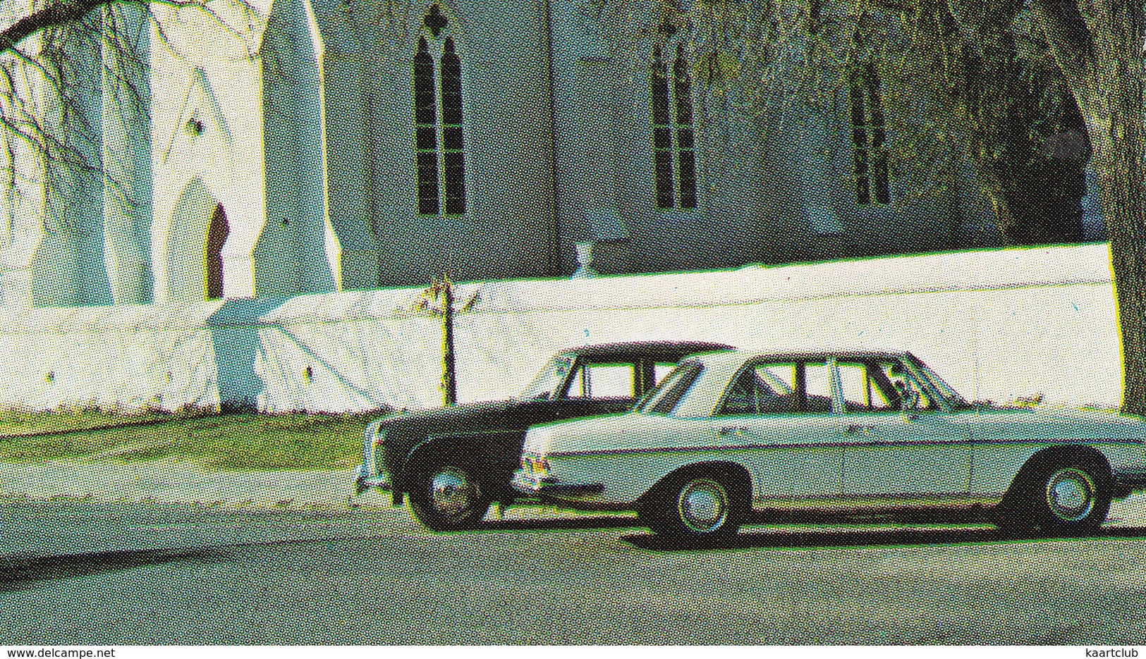 Stellenbosch: MERCEDES W115, ROVER P4  - Moederkerk - (Cape Of Good Hope, South Africa) - Toerisme