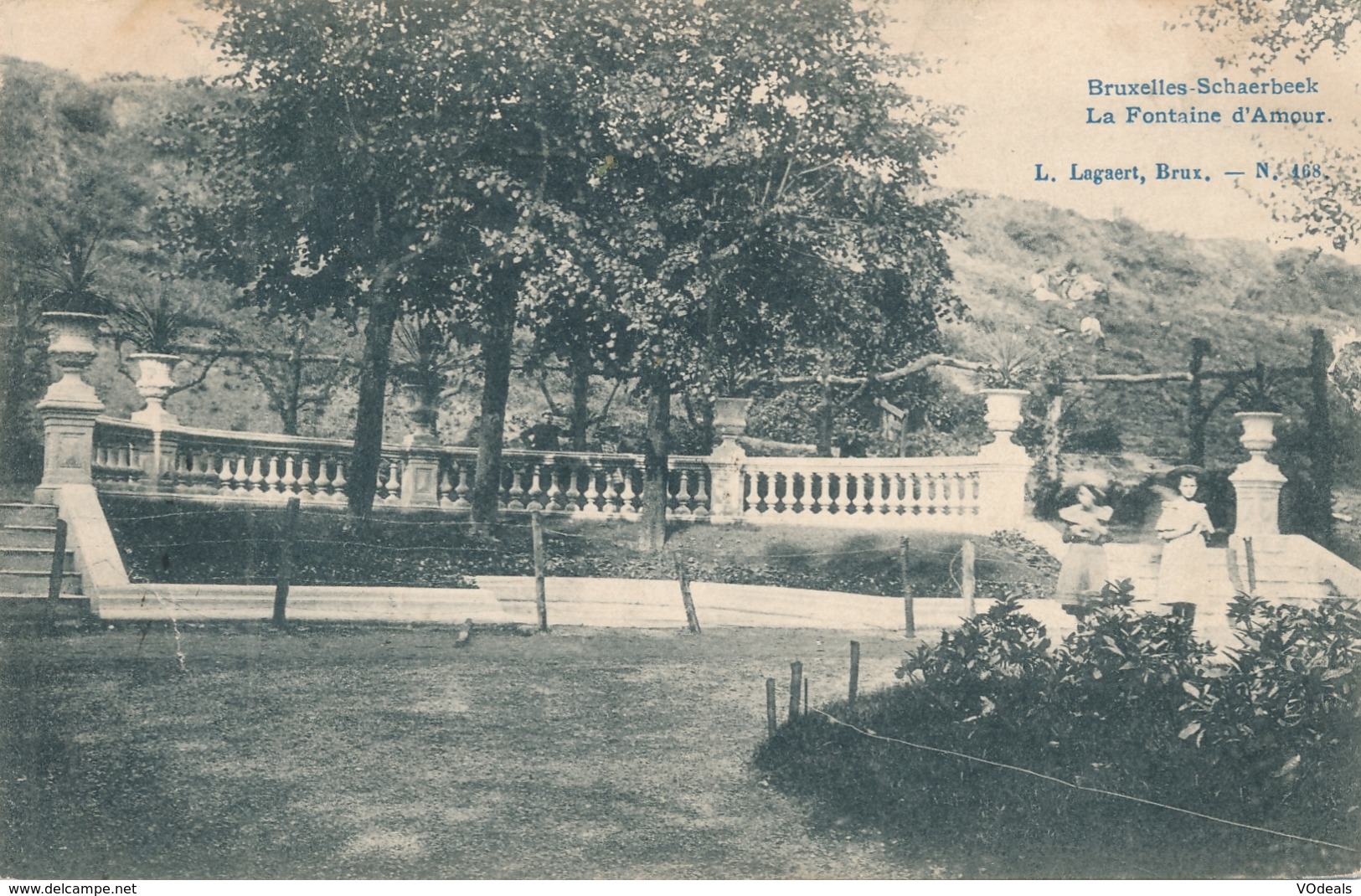 CPA - Belgique - Brussels - Bruxelles - Schaerbeek - La Fontaine D'Amour - Schaerbeek - Schaarbeek