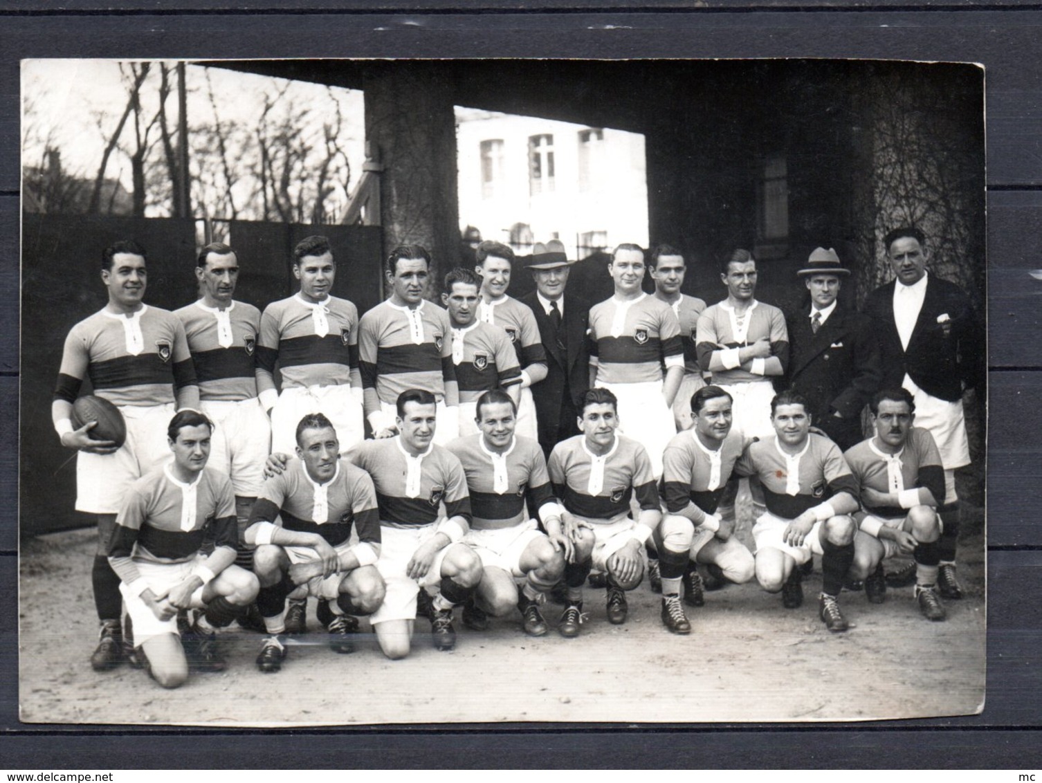 Photo D'une Equipe De Rugby ... A Localisée - Rugby