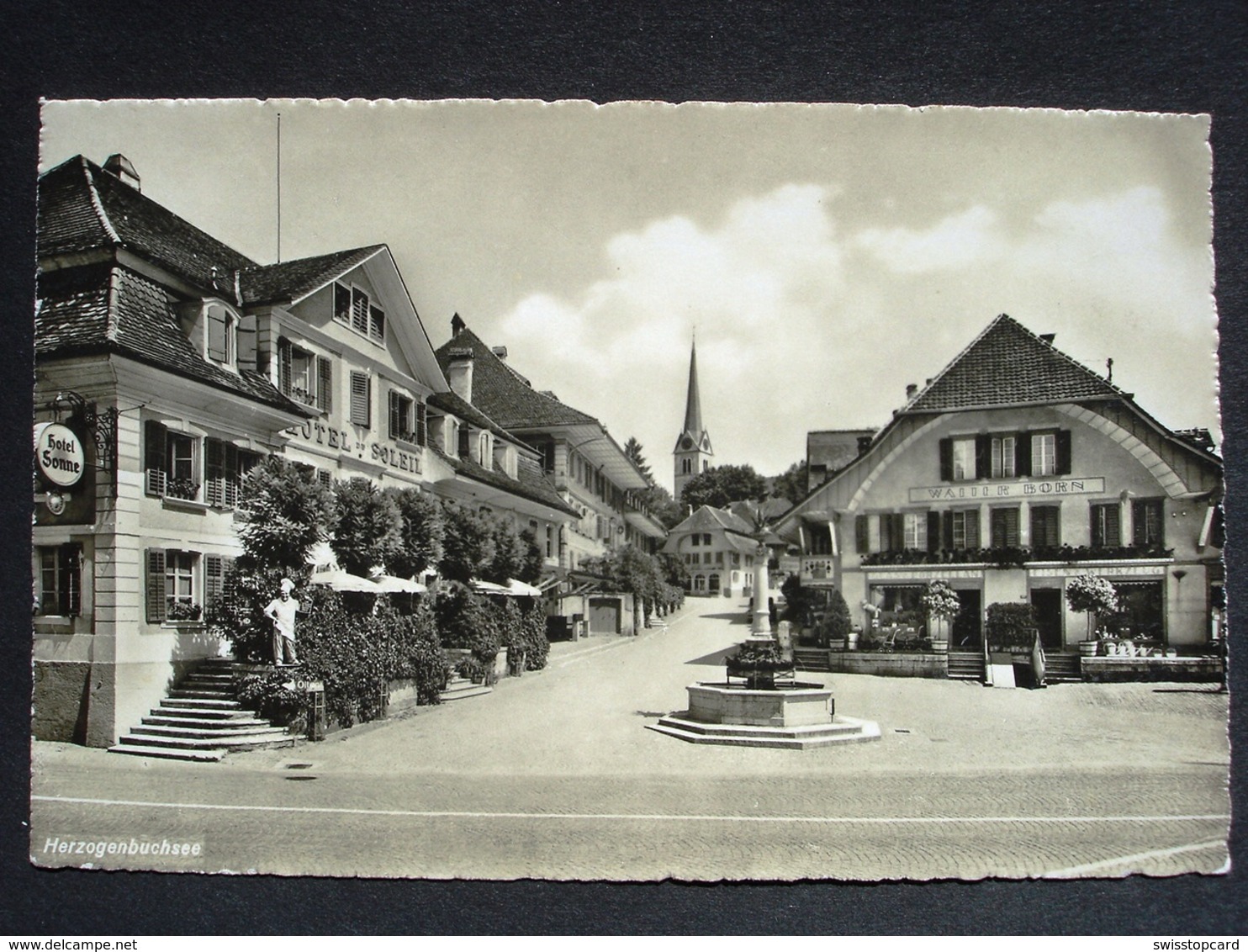 HERZOGENBUCHSEE Hotel Du Soleil Eisen & Werkzeug Handlung - Herzogenbuchsee