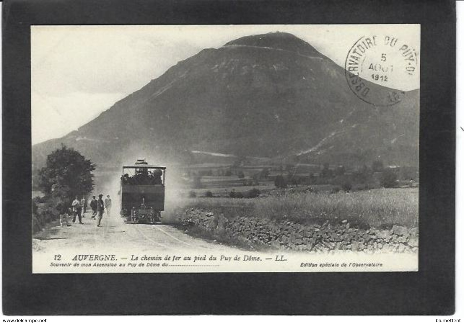 CPA Auvergne Région Non Circulé Types Train - Auvergne