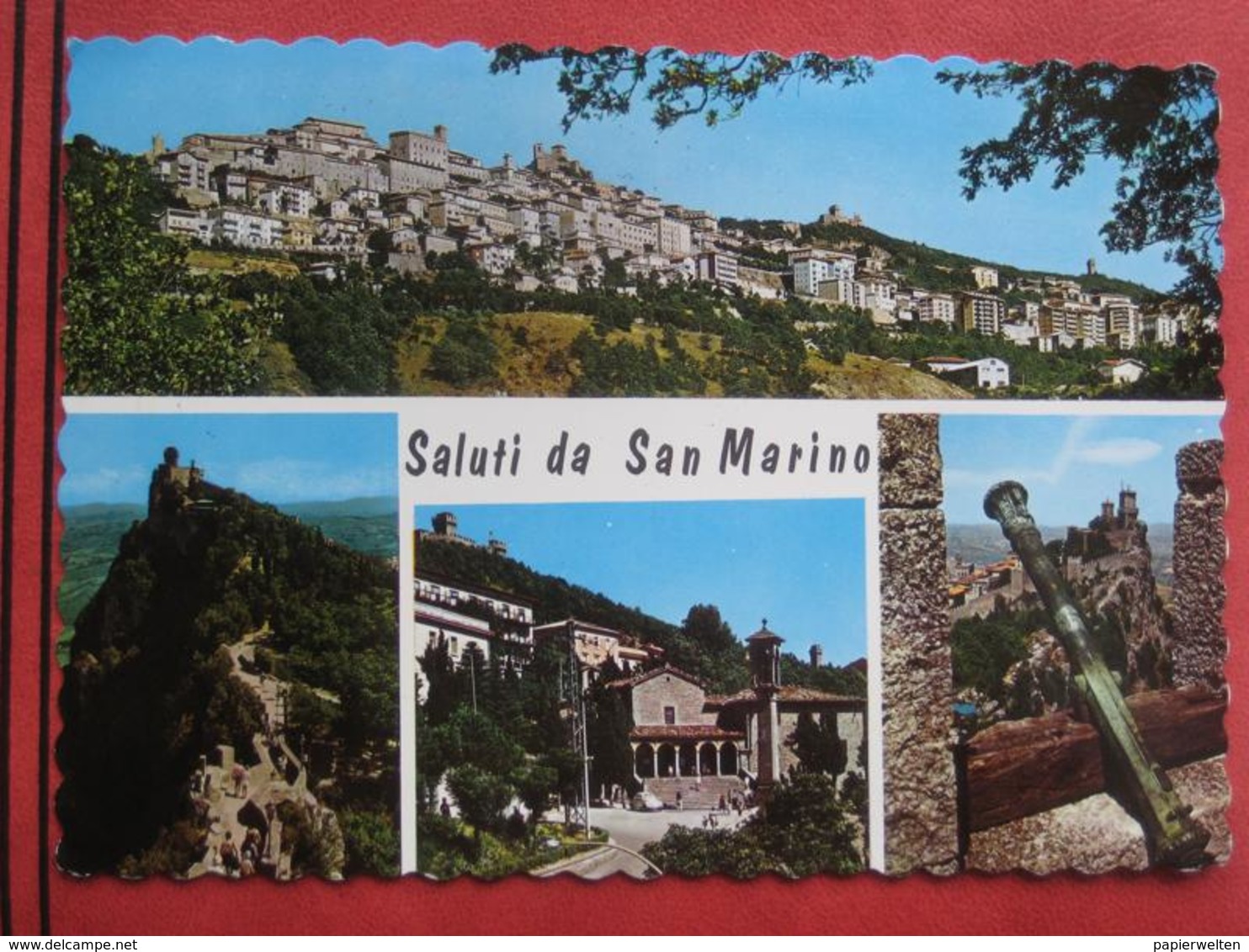 San Marino - Mehrbildkarte "Saluti Da San Marino" - San Marino