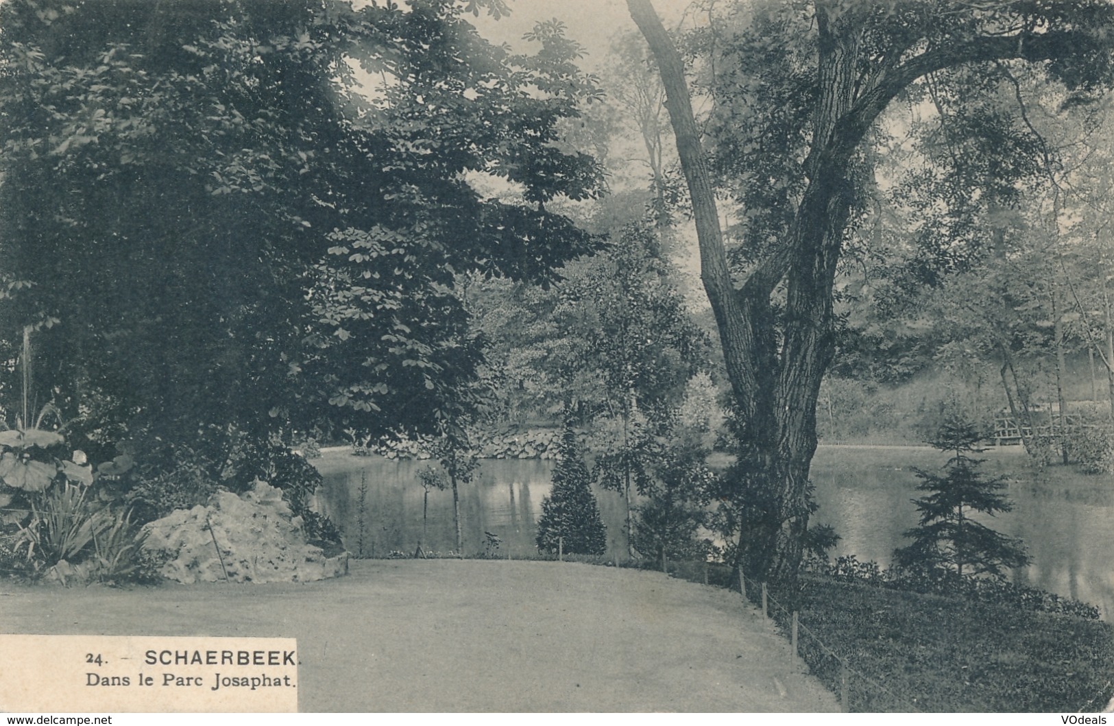 CPA - Belgique - Brussels - Bruxelles - Schaerbeek - Dans Le Parc Josaphat - Schaerbeek - Schaarbeek